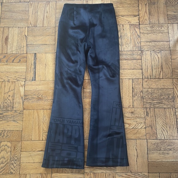 Y3 YOHJI YAMAMOTO VELVET EFFECT PANTS - SOLD OUT! - - Picture 9 of 13